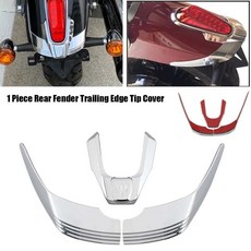 인디언 스카우트 모델 오토바이 리어 펜더 트림 커버 머드 가드 트레일링 에지 장식, 기본, 기본