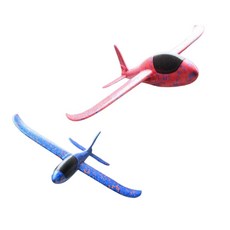 WSMall 에어 글라이더 스티로폼 비행기 날리기 야외장난감, 1개