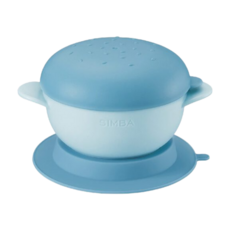 小獅王 Simba 漢堡造型吸盤碗, 1個, 藍色(新款)