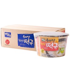 백제 우리 햅쌀 즉석 떡국, 163g, 16개