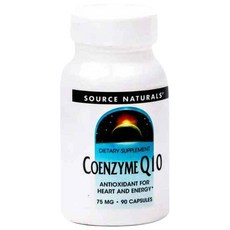 SOURCE NATURALS 輔酶Q10膠囊 75mg, 1罐, 90顆