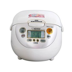 象印 IH豪熱沸騰6人份微電腦電子鍋, 白色, NH-VCF10
