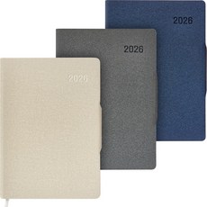 2026 매직샌드 25절 양장 다이어리, 차콜, 1개