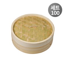 대나무찜기 만두찜기 세트, 200mm, 1개