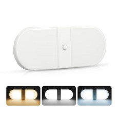 GZV RV 조명 내부 LED 내부 12v 캠핑카 여행 트레일러용 천장 돔 조명 내부용 액세서리 650LM 밝기 4000K 5팩