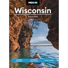 (영문도서) Moon Wisconsin: Lakeside Getaways Outdoor Recreation Bites & Brews Paperback, Moon Travel, English, 9798886470024