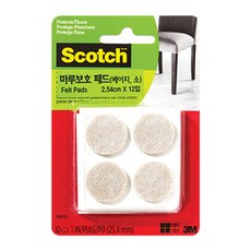 스카치 3M 마루보호 패드 12p, 4개