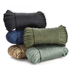 캠핑 야외 스트링 도어 10파이 텐트 줄 아웃, 블랙