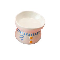 베스펫 강아지 고양이 도자기 다용도 물그릇 밥그릇, 1개