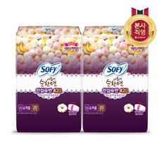 내몸에순한면 슈퍼롱 오버나이트 생리대 20Px2팩, 20개입, 2개