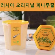 러시아꿀 100%자연산대용량꿀 피나무꿀, 1개, 2kg