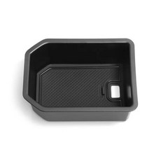 내구성 자동차 센터 콘솔 팔걸이 보관함 인테리어, 1개, 1. Black