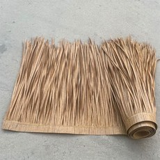 초가지붕 인공 자재 동남아 시골 오두막 파고라 지푸라기 공원 카페 볏단, 03.점박이노랑꽃 1m x 0.5m