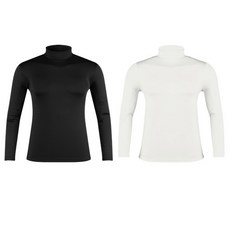 [럭스골프] 남성 기능성 코트나 기모 보온 방한 겨울용 목폴라 골프 이너웨어