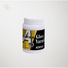 SCS 그로스 바니쉬 250ml 아크릴 유광 마감제 작품보호 코팅제 미술용품 페인팅코팅