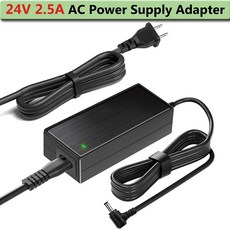 Logitech 드라이빙 포스 GT 레이싱 휠 G25 G27 G29 G920 G923 G940 AC 전원 어댑터 전원 공급 장치 DC 24 V 충전기, 1개, 기본