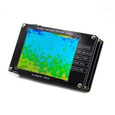 열화상 카메라 적외선 스코프 휴대용 MLX90640 디지털 2.8인치 LCD 디스플레이 내장 배터리 고정밀., 1)MLX90640
