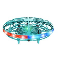 UFO 공중부양 스마트 빛나는 미니드론 완구 장난감[KC정품인증], 그린, 1개 그린, 1개