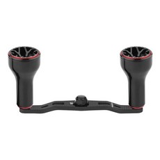 GOMEXUS 고멕서스 파워 핸들 호환 가능 시마노 TLD 쿠라도 다이와 타툴라 지릴리온 아부 가르시아 베이트캐스팅 릴 교체 배스 낚시용 171290, Black Red