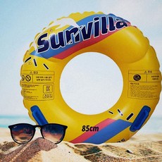 파도타기튜브 썬빌라 원형 튜브, SUNVILLA원형튜브65cm
