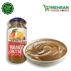 LAZZAT Mango Chutney 430g 망고 츄트니, 1개