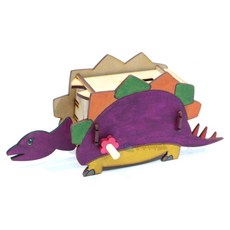 조립식 스테고사우르스 우드 저금통 만들기 사이언스 만들기세트 집콕놀이 과학교구, 1개