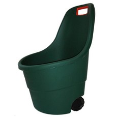 이동식 카트 손수레 농업용 정원 운반 핸드카트, 1개, 정원카트 그레이