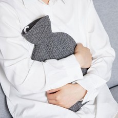 아트박스/파쉬 보온물주머니 2L+양면누빔면커버(7미리), 2L+누빔커버(7미리)-그레이, 1개