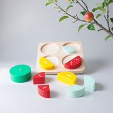 SM 알록달록한 도형 퍼즐놀이 원목숫자퍼즐