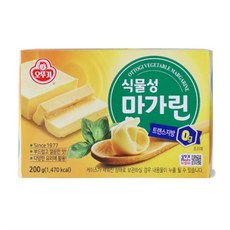 오뚜기 식물성 마아가린, 200g, 100개