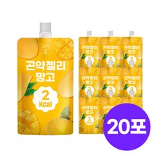 데이앤 2칼로리 곤약젤리 망고, 150g, 20개
