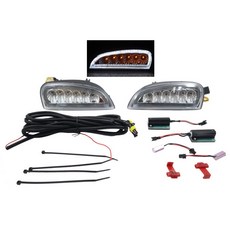 大禾自動車 LED晶鑽前保桿燈 日行燈 霧燈 方向燈 適用於 Porsche 保時捷 Cayenne 2006-2010, 1個