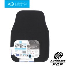 安托華推薦 AQ刮泥前座腳踏墊 地毯面 黑線 防水腳踏墊