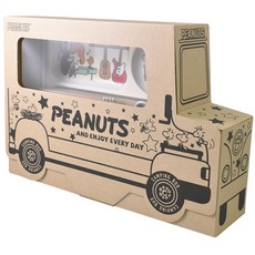 PEANUTS 露營巴士兒童餐具禮盒組, 1個