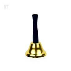 로켓터틀 다용도 핸드벨 업소용호출벨, 75mm 은색