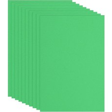 파티킬 10개 그린 EVA 폼 시트 공예 DIY 프로젝트용 12 x 8 인치 두께 2mm 30 20cm, Green