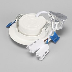 비츠온 다운라이트 MR16 일체형 회전 3인치 7W 전구색 화이트 KS LED 전구 램프 조명, 1개