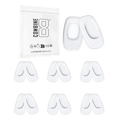 Combine8 Costa South Point/Flagler/Ponce용 투명 노즈 패드 6쌍 오클리 카트리지/래치 키/다이커터/래치 알파 안경용 79033