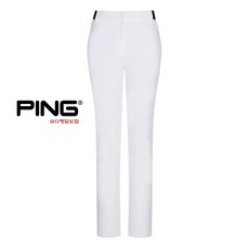 핑 PING 2024년 가을 여성 나일론 스트레치 슬림 팬츠 121D3PT051_WH_HDD