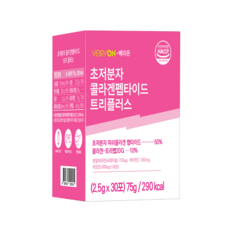 초저분자 피쉬 어린콜라겐 트리 펩타이드 GPH 먹는 피부 콜라겐 300달톤 레티놀 트리펩20G 분말 스틱 30포, 1개, 30회분
