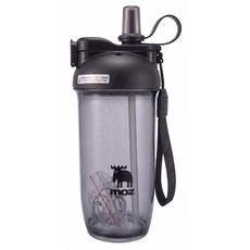 MOZ 스웨덴 316스텐볼 BPA FREE 트라이탄 쉐이커, 1개, 750ml, 매트블랙