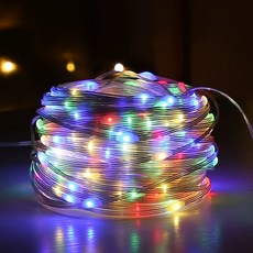 태양열 조명 전등 트리 LED 조명 야외등 나무 전선등, B. 컬러가죽 와이어 조명, H. 50m 400 램프, B. 컬러가죽 와이어 조명