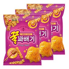 농심 꿀꽈배기 90gx3개