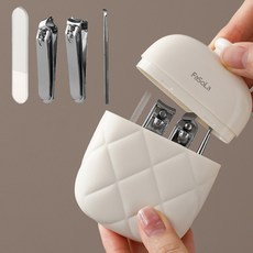 장만A736 손톱깍이 귀파게 밀대세트 고급케이스 휴대용 옆깍이, 1개, 상세페이지 참조