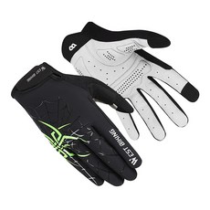 시그니처베이지 자전거 라이딩 장갑 긴장갑 YPZ241, 1세트, 그린