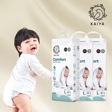 카이야 컴포트 에브리데이 프리미엄 기저귀 밴드형 남여공용, 대형(L), 120매