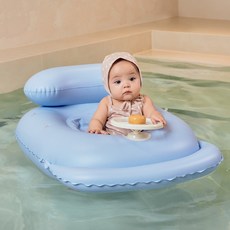 스윔어바웃 유아용 자동차 보행기 튜브, 1개, 블루(CT-BU)