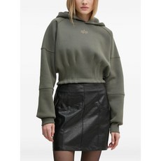 알파인더스트리 핏 웨이스트 후디