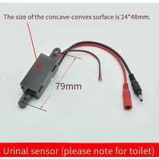 자동 소변 센서 플러시 밸브 은폐 적외선 플러셔 6V, [02] Model 2