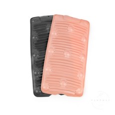 브이앤맥 실리콘 빨래판 브이앤맥 세면대빨래판, 핑크, 1개